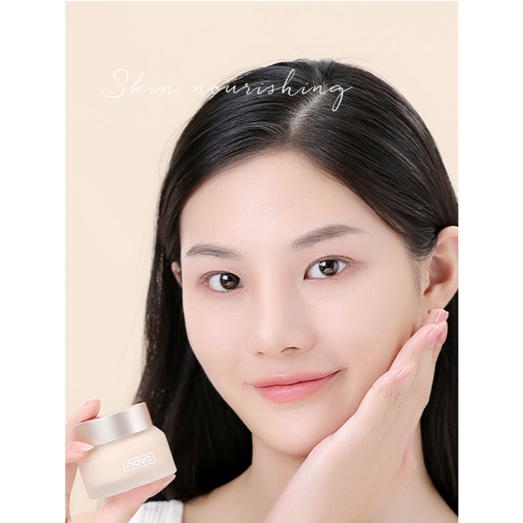 NOVO Kem Nền Che Khuyết Điểm độ che phủ cao Kiềm Dầu Chống Thấm Nước 30g | NHÍM HOUSE