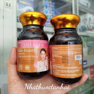 COLLAGEN SKIN BEAUTY 7 IN 1 bổ sung NMN, collagen peptide giúp làm đẹp da, ngăn ngừa nám sạm, tàn nhang, 30viên