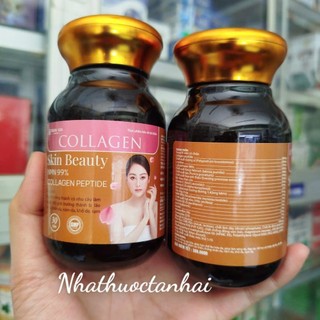 COLLAGEN SKIN BEAUTY 7 IN 1 bổ sung NMN, collagen peptide giúp làm đẹp da, ngăn ngừa nám sạm, tàn nhang, 30viên