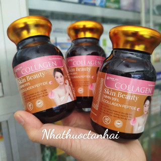 COLLAGEN SKIN BEAUTY 7 IN 1 bổ sung NMN, collagen peptide giúp làm đẹp da, ngăn ngừa nám sạm, tàn nhang, 30viên