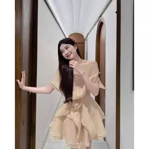 Đầm voan tầng nút bọc hoa hồng 🔥𝐇𝐨𝐚̉ 𝐓𝐨̂́𝐜🔥 𝐌𝐄𝐎𝐈𝐍𝐃𝐀𝐇𝐎𝐔𝐒𝐄