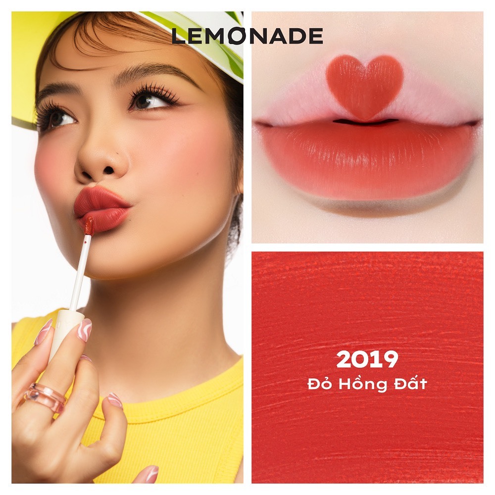 LEMONADE Son kem mịn lì thuần chay Lemonade Perfect Couple Lip 3.5g | NHÍM HOUSE