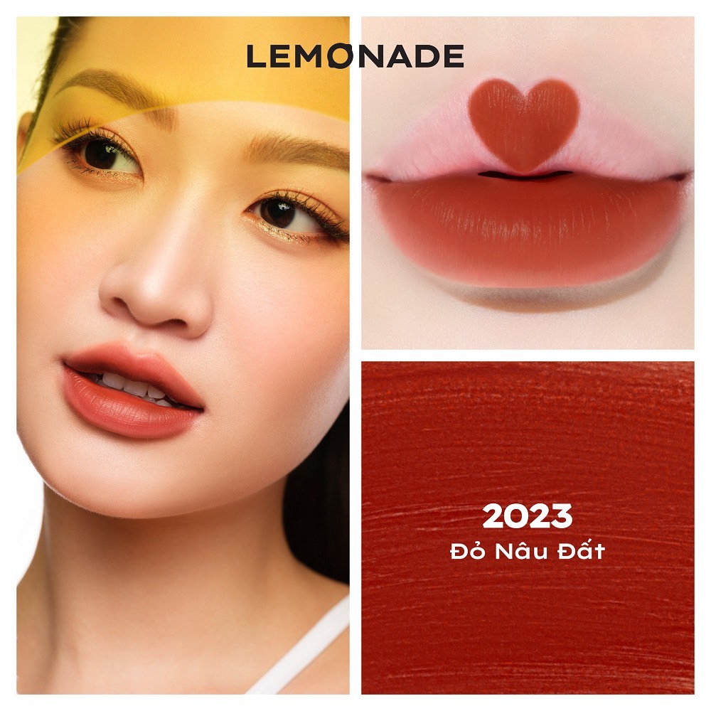 LEMONADE Son kem mịn lì thuần chay Lemonade Perfect Couple Lip 3.5g | NHÍM HOUSE