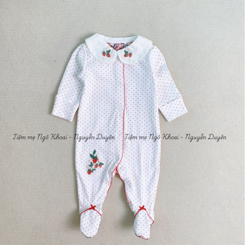 [MD140] NEX.TT body sleep liền tất chất liệu organic cotton cho bé yêu ngủ ngon