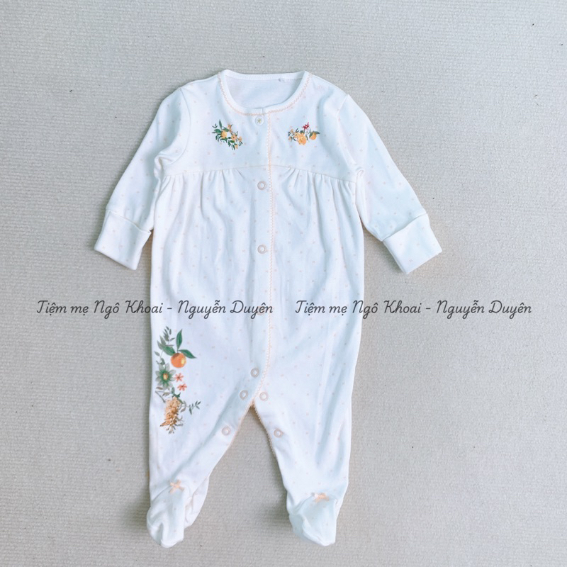 [MD140] NEX.TT body sleep liền tất chất liệu organic cotton cho bé yêu ngủ ngon