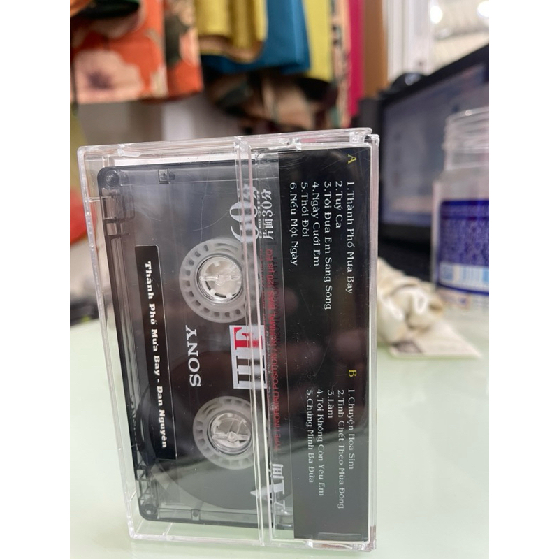 Băng Cassette Đan Nguyên - Thành Phố Mưa Bay