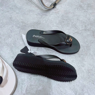 Dép Kẹp Xuồng Tim Chuẩn QC Fullbox Hãng Xịn / Mieo Shoes D2803 D2804