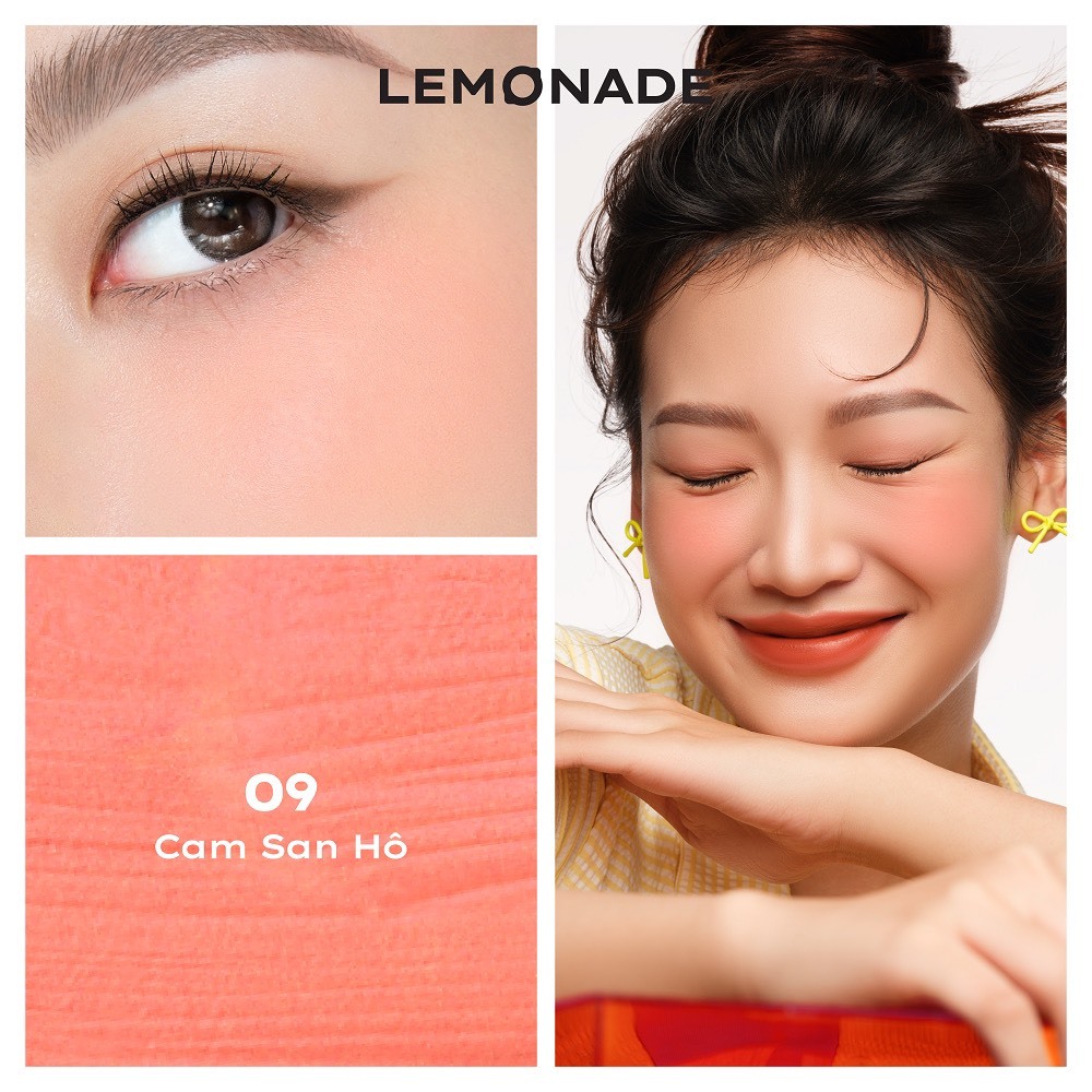 LEMONADE Má hồng kem Lemonade Perfect Couple Blush 8.5g màu đẹp mịn lỳ | NHÍM HOUSE