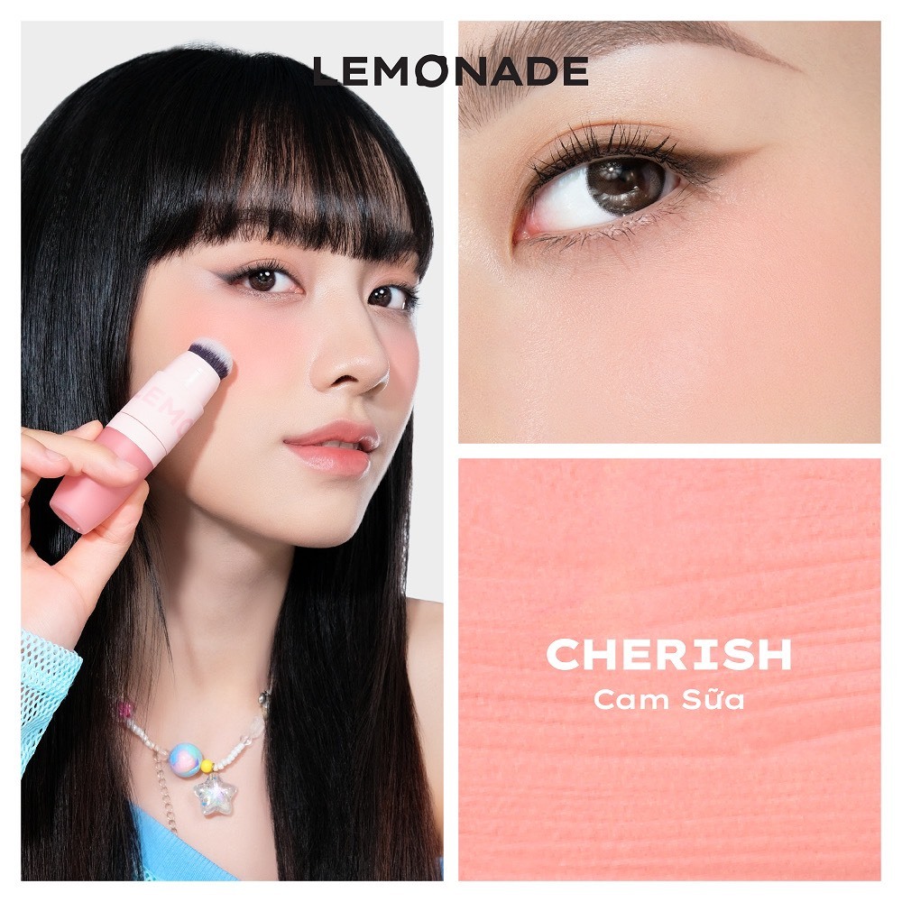 LEMONADE Má hồng kem Lemonade Perfect Couple Blush 8.5g màu đẹp mịn lỳ | NHÍM HOUSE
