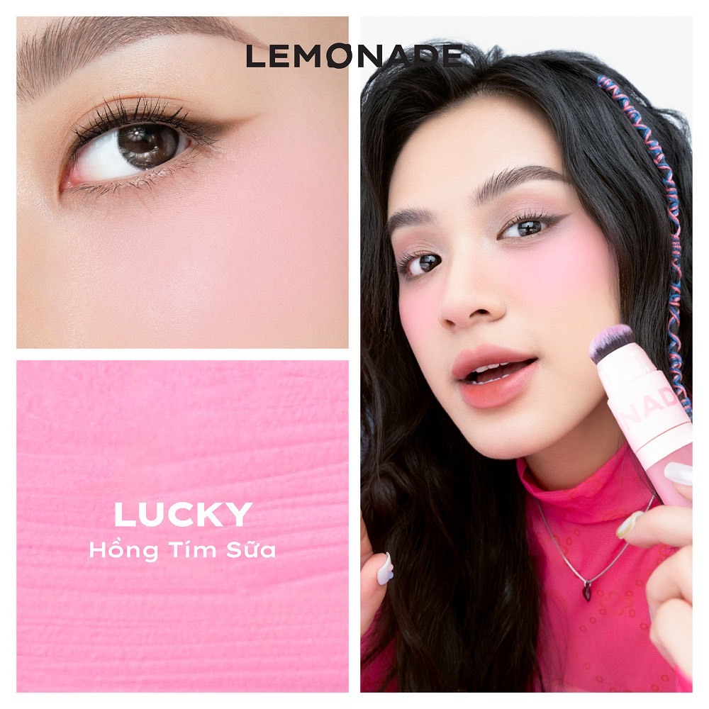 LEMONADE Má hồng kem Lemonade Perfect Couple Blush 8.5g màu đẹp mịn lỳ | NHÍM HOUSE