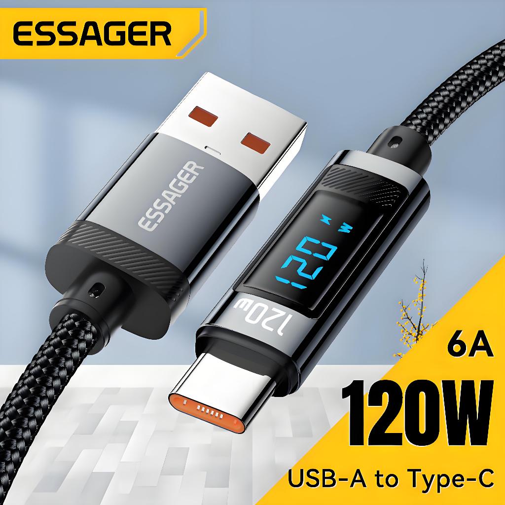 ESSAGER 4 trong 1 USB Loại C L 65W FSAT cáp sạc điện thoại di động hợp kim nhôm đa giao diện cho điện thoại samsung – ảnh mô tả chi tiết 2
