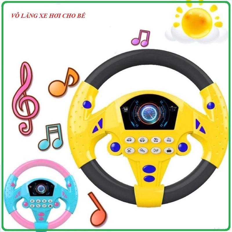 Đồ Chơi Vô lăng Lái Xe Cho Bé - Kèm âm thanh vui nhộn ( mẫu mới )