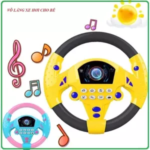 Đồ Chơi Vô lăng Lái Xe Cho Bé - Kèm âm thanh vui nhộn ( mẫu mới )