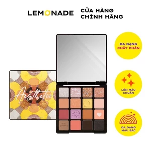 LEMONADE Bảng phấn mắt 16 Ô Lemonade Aesthetic Eyeshadow Palette 20.8g | NHÍM HOUSE