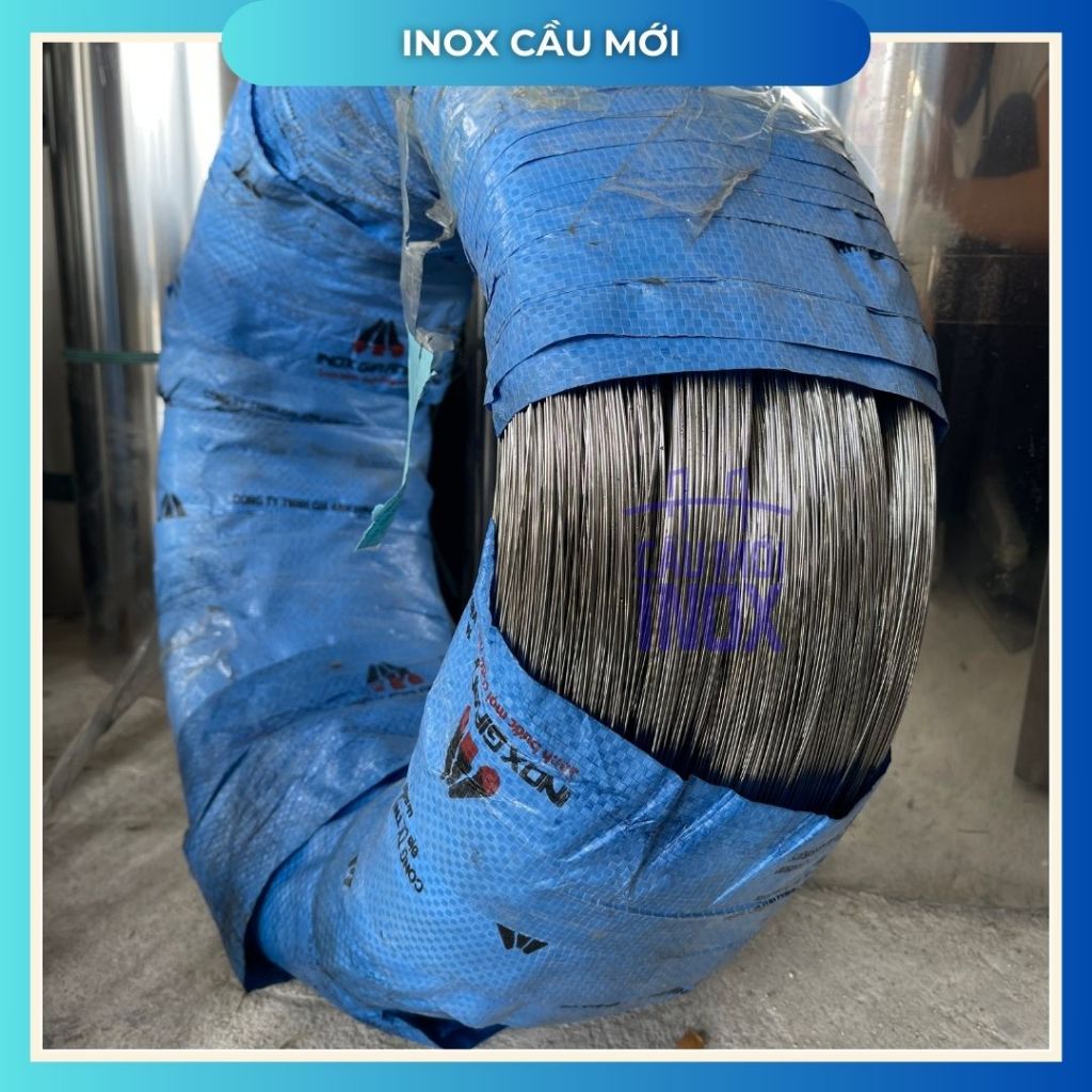 Dây Inox 304 Độ Dày 1mm - 0.5kg, 1kg, 2kg - Chống gỉ, Bền bỉ, Chất lượng cao