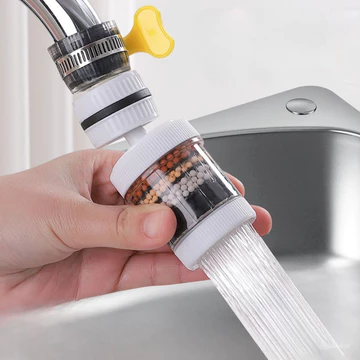Đầu Lọc Nước Tại Vòi 6 Tầng Xoay 360 Độ Lọc Sạch Căn Bẩn Đầu Vòi Lọc Nước Nhiều Tầng Gắn Vòi Nước Nhà Bếp Nhà Tắm