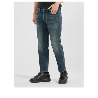 Quần Jean Bò nam skinny màu xanh đen wash AVOCADO co giãn 4 chiều slimfit chất vải bò CAO CẤP BIGSIZE