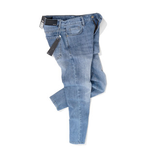 Quần Jean Bò nam skinny màu xanh đen wash AVOCADO co giãn 4 chiều slimfit chất vải bò CAO CẤP BIGSIZE