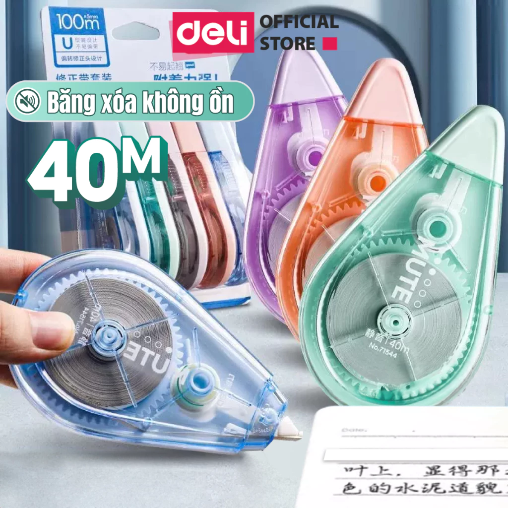 Bút Xóa Băng Học Sinh 40M Xinh Xắn Deli