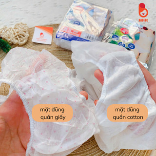 Set 5 chiếc quần lót Topcare miễn giặt cho mẹ bầu đi sinh hoặc đi du lịch