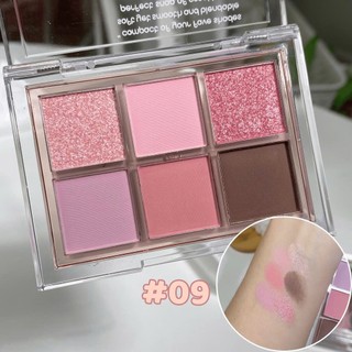 Bảng Phấn Mắt 6 Ô Odbo Signature Eyeshadow Palette