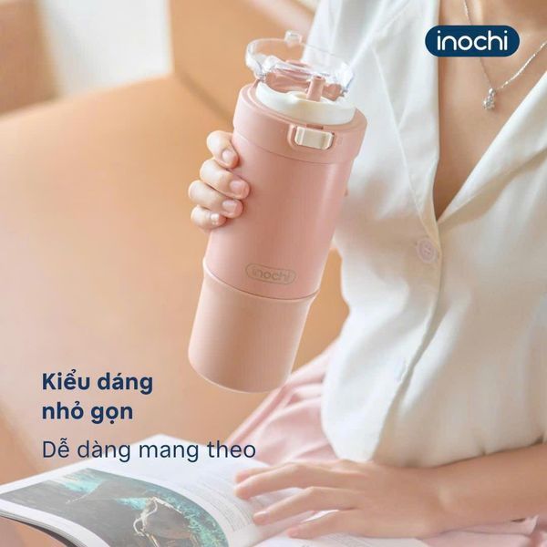 Ly giữ nhiệt Fuji ember INOCHI lõi inox cao cấp không gỉ, chống ăn mòn dung tích 660ml và 770ml