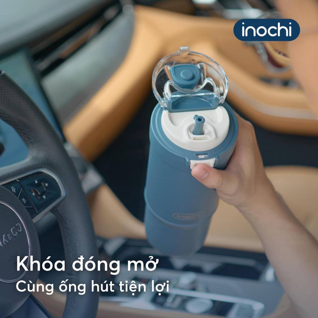 Ly giữ nhiệt Fuji ember INOCHI lõi inox cao cấp không gỉ, chống ăn mòn dung tích 660ml và 770ml