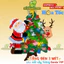 Cây Thông Noel Full Phụ Kiện 36 Chi Tiết Vải Nỉ Treo Tường Trang Trí Giáng Sinh BỐ KHỦNG LONG