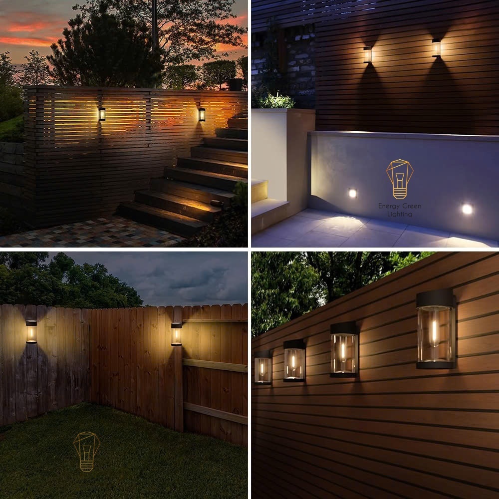 Ảnh Đèn Treo Tường Energy Green Lighting PA06 - Sử Dụng Năng Lượng Mặt Trời - Trang Trí Ngoài Trời - Tặng Kèm Bóng LED 4
