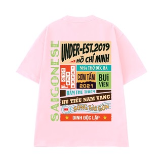 Áo Thun Saigonese NGỐ TEE 63 Tỉnh Thành và Địa Danh - Sài Gòn Form Unisex Vải Cotton Thoáng Mát