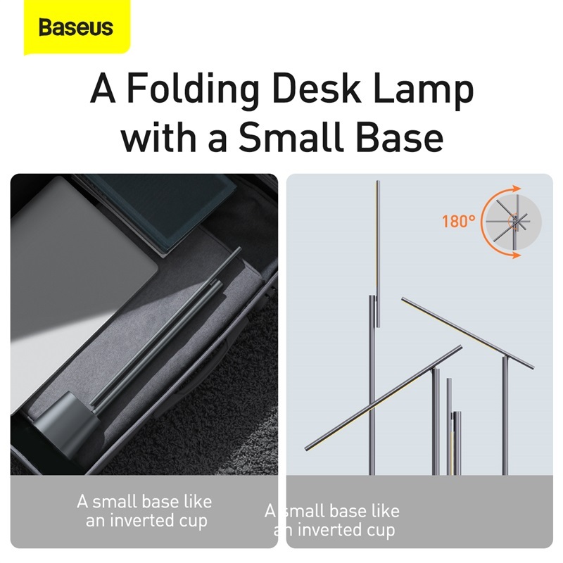 Ảnh Đèn để bàn thông minh Baseus Smart Eye Series Charging Folding Reading Desk Lamp 4