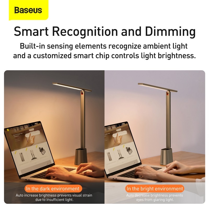 Ảnh Đèn để bàn thông minh Baseus Smart Eye Series Charging Folding Reading Desk Lamp 2