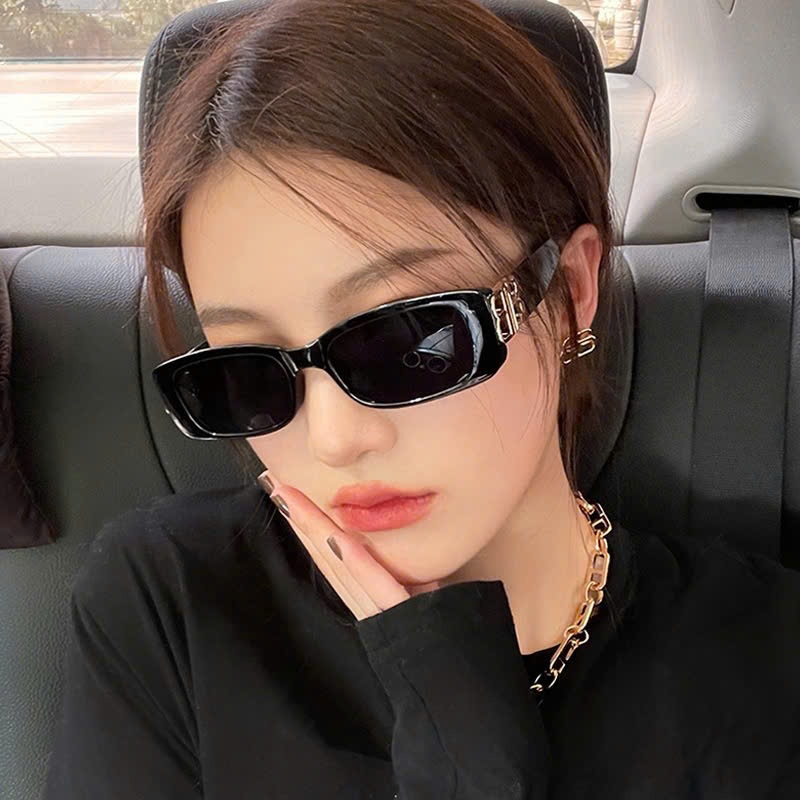 KÍNH NỮ VUÔNG BB  Kính Mát Thời Trang Nữ Chống Chói Chống Tia UV Cá Tính HOT TREND