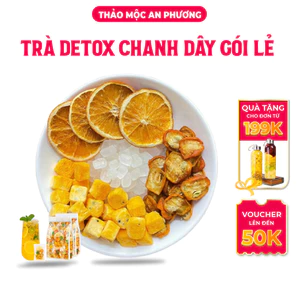 Trà Detox Chanh Dây Kim Quất Triệu Lộ Tư (Gói Lẻ) Đẹp Da, Mát Gan, Thanh Nhiệt Cơ Thể