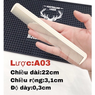 Lược cắt tóc America 007 bám tóc nhựa dẻo bền chịu nhiệt tốt đủ mẫu mã