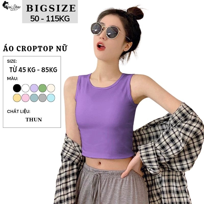 40-85kg Áo balo/áo croptop năng động chất vải bozip co giãn mạnh, thoáng mát - MÃ 33