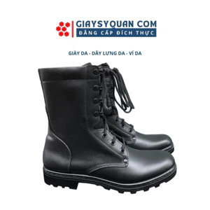 Giày Bốt Da Nam Cao Cổ Da Thật Mềm - Sản phẩm chính hãng Công ty CP 32 ( Aseco )