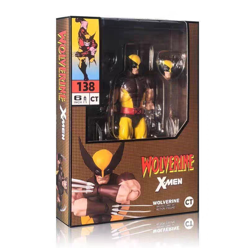 (Có Sẵn-Hỏa Tốc) Mô Hình CT Mafex Wolverine 138 hãng CT Toys | Shopee ...