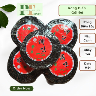 Rong đỏ. Rong biển khô nấu canh Bijiang (20g rong). Rong mứt cháy tỏi, gỏi rong biển --> 1 gói rong đỏ