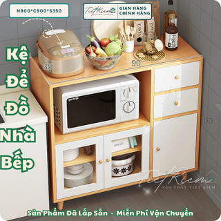 Tủ bếp để lò vi sóng Nội Thất Tiết Kiệm B146