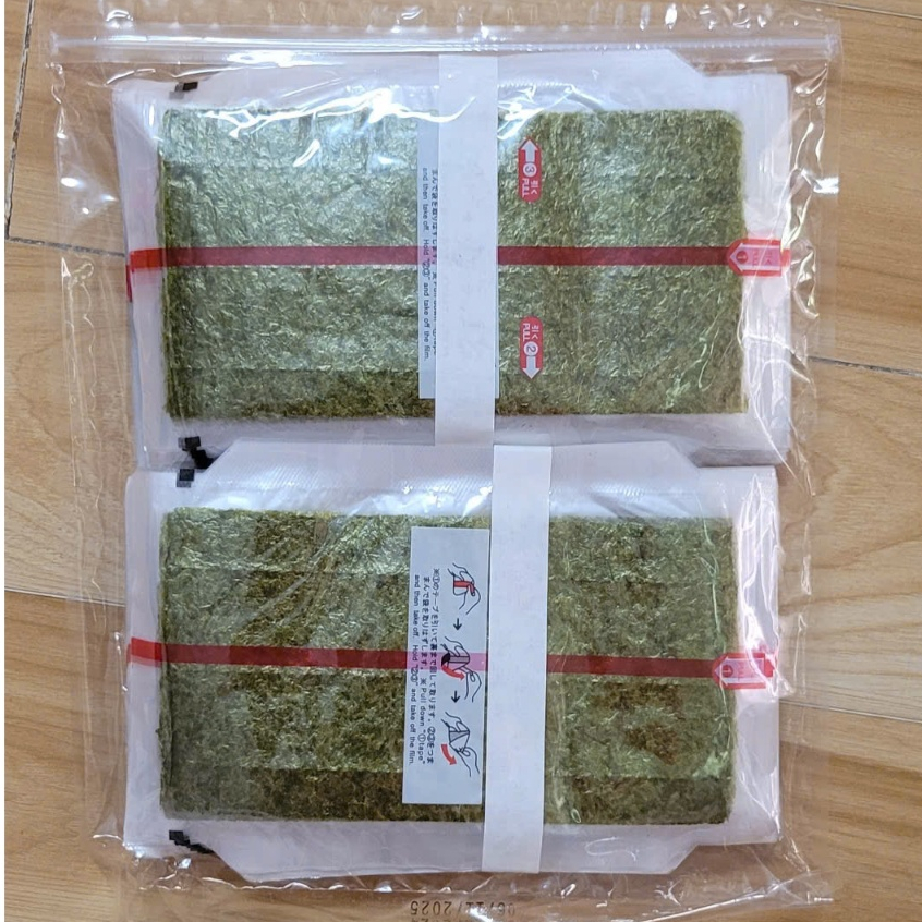 Rong biển tam giác,cơm nắm Onigiri 100 lá [Có Film từng Lá Riêng] xanh ...