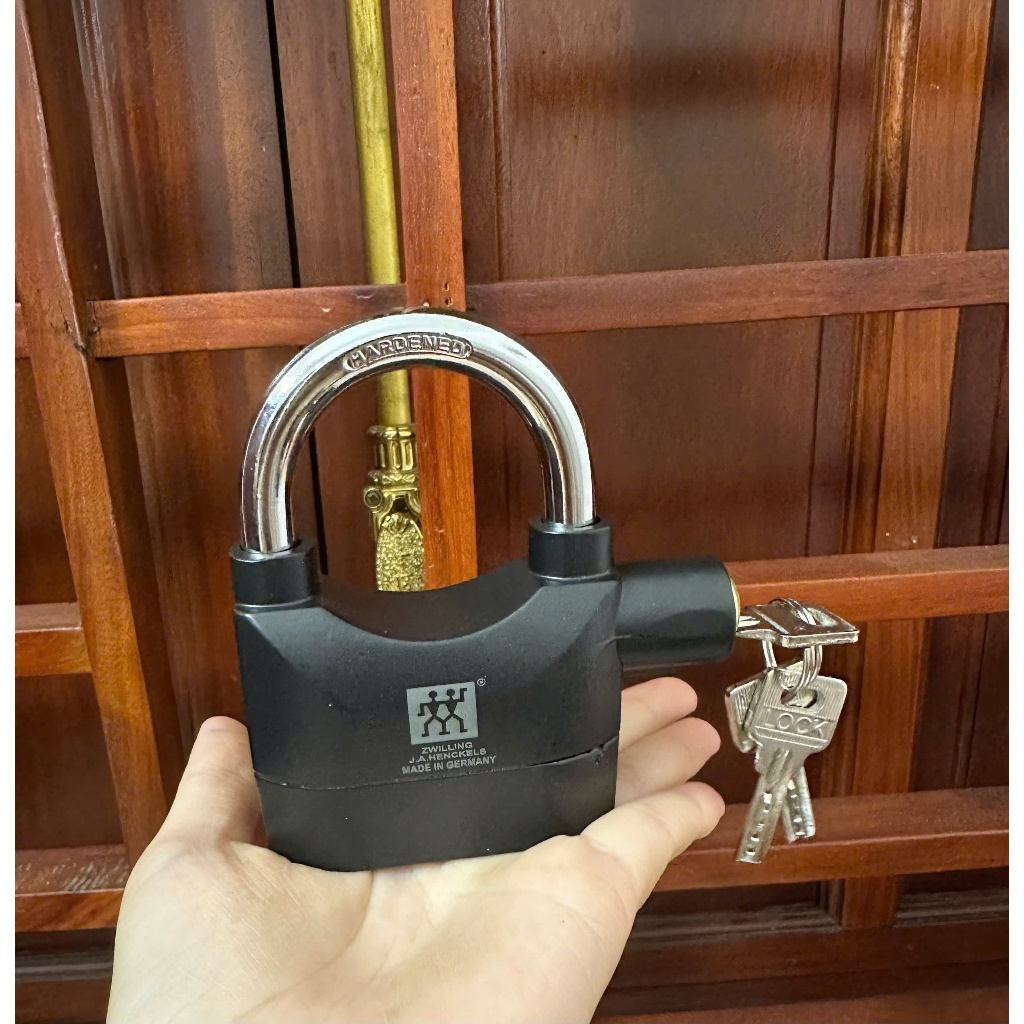Ổ Khóa Chống Trộm Xe Máy, Ổ Khoá Nhà Báo Động Tự Kêu To Khi Bị Tác Động Lực