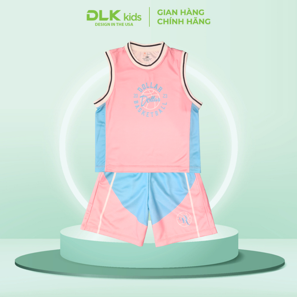 Bộ thể thao bóng rổ Tank Top bé gái DLK Kids Basketball Game DPB07 ...