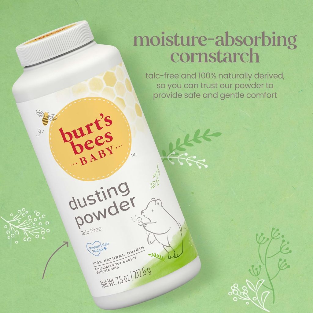 [ Hàng Mỹ ] PHẤN RÔM BURT’S BEE BABY DUSTING POWDER - 212G | Shopee ...