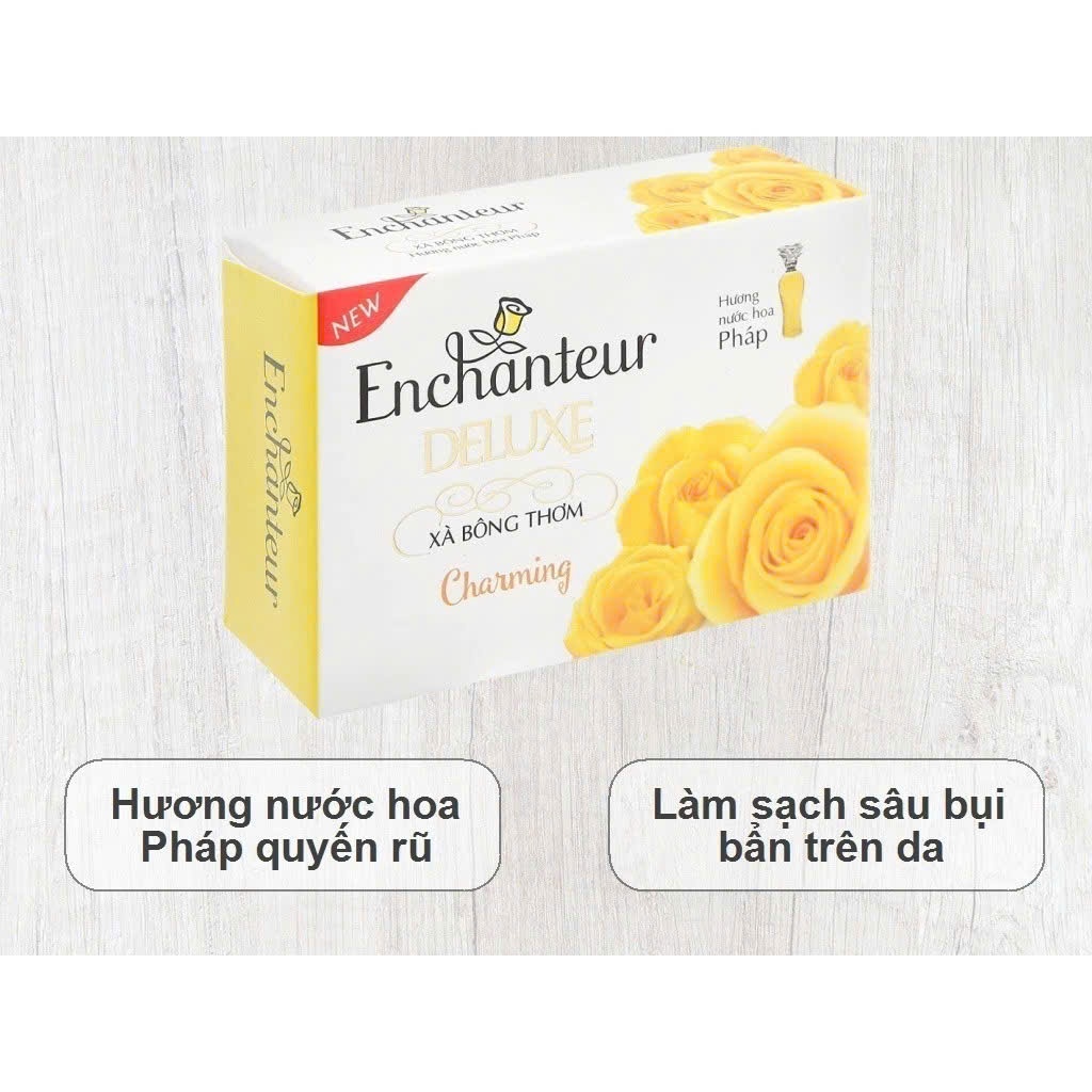 Xà Bông Cục Enchanteur Charming 90gr