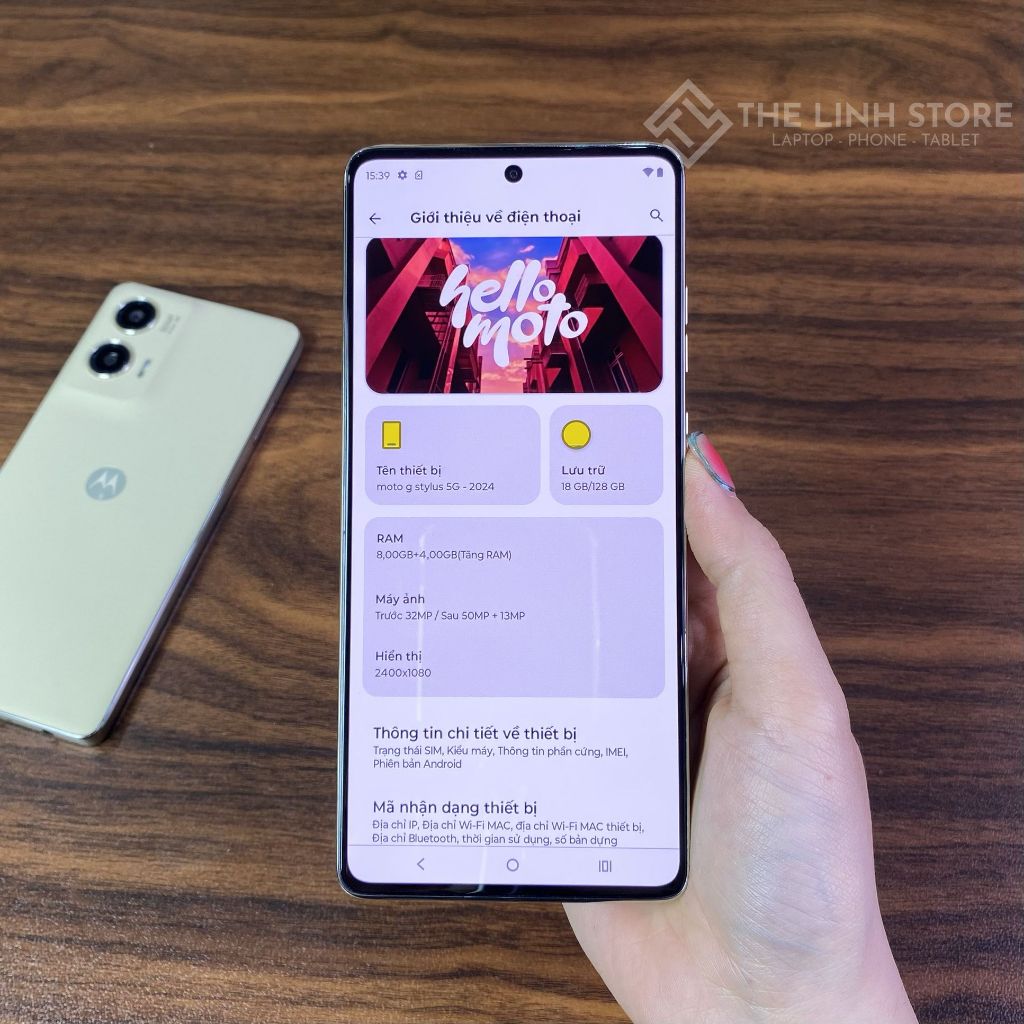 [Máy Cũ] Điện thoại Motorola Moto G Stylus 5G (2024) XT2419 - Snapdragon 6 Gen 1 màn P-OLED 120Hz | BigBuy360 - bigbuy360.vn