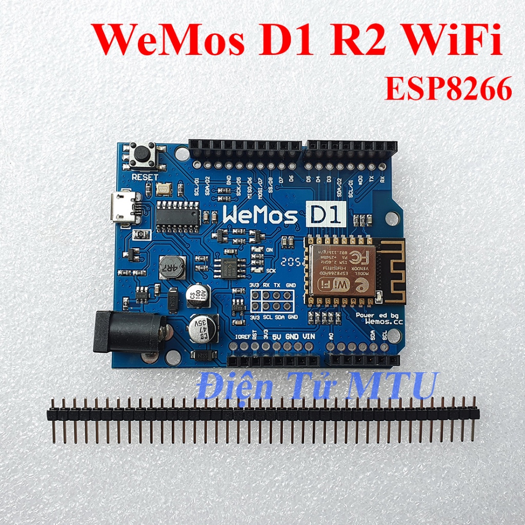 Bo Mạch Arduino WiFi ESP8266 WeMos D1 R2 | Shopee Việt Nam