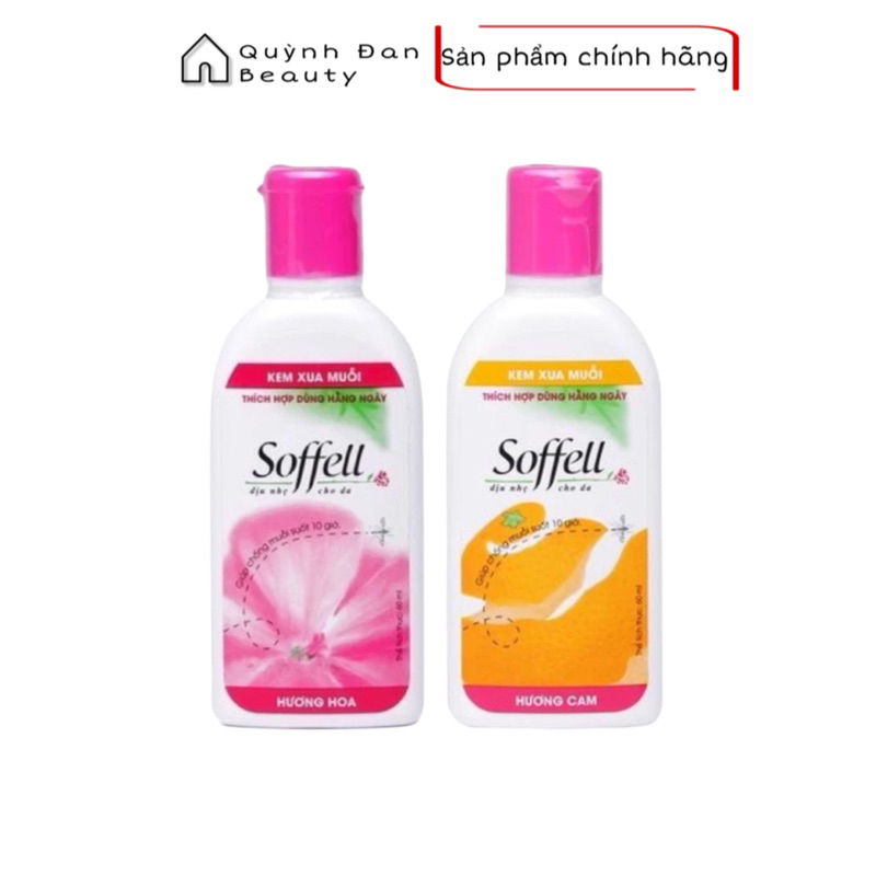 Kem Chống Muỗi Soffell Chai 60ml