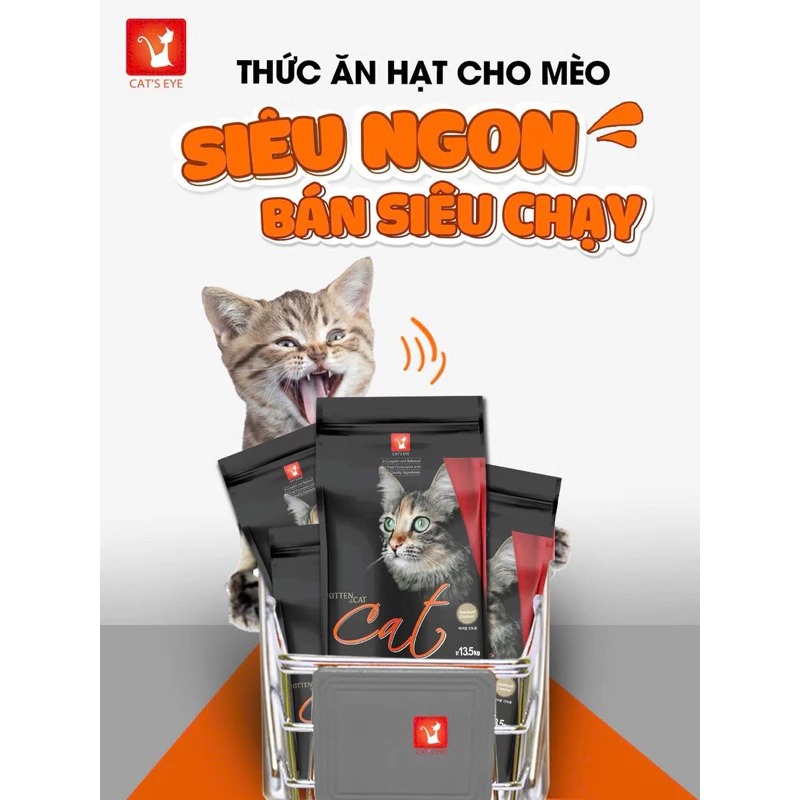 HẠT CHO MÈO - Thức ăn cho mèo mọi lứa tuổi CAT'S EYE