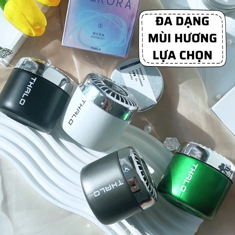 Sáp Thơm Ô Tô VAROMAS Khử Mùi Hiệu Quả Có 4 Mùi Hương Phiên Bản Mới ST21